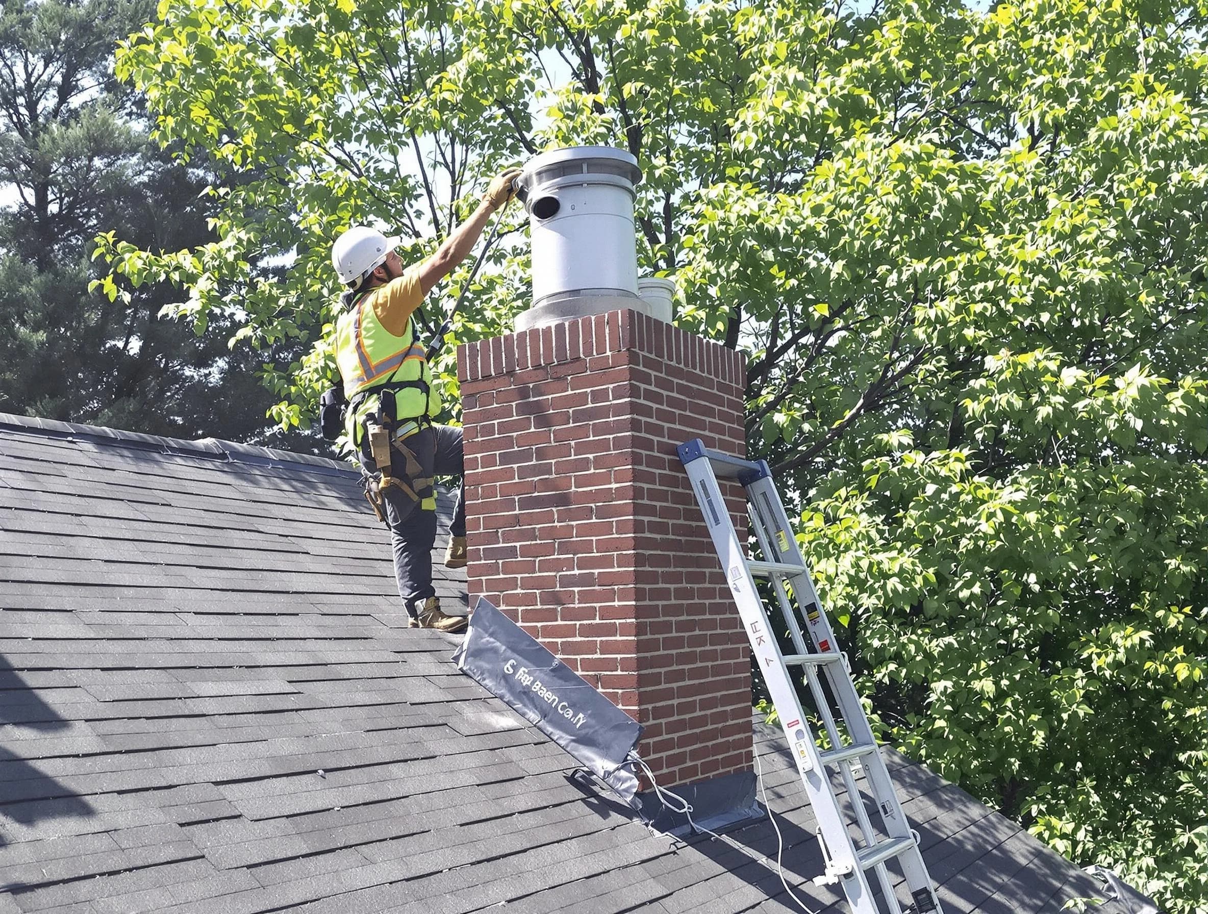 Chimney liner inspection by Watertown Town Chimney Sweep in Watertown Town, MA