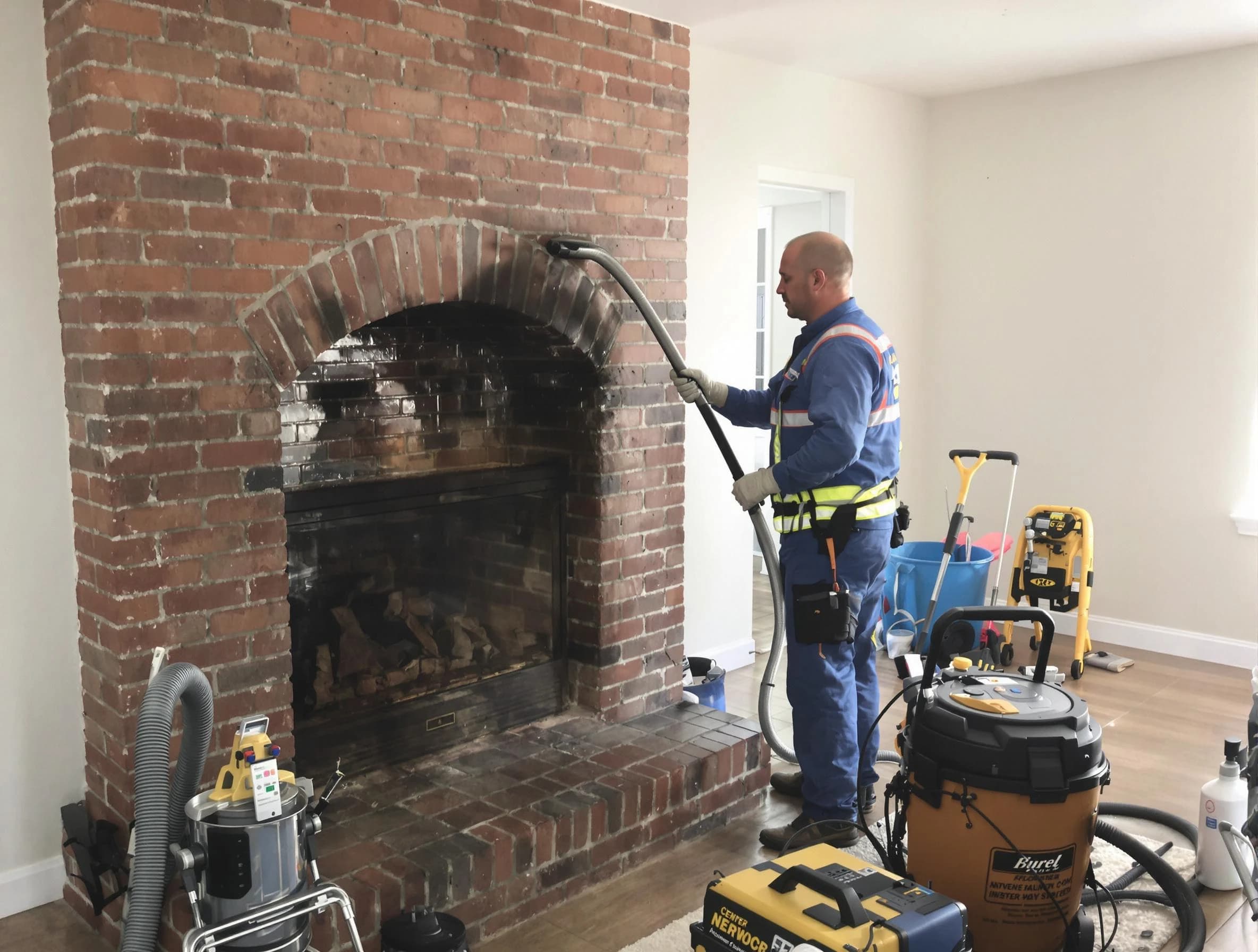 Watertown Town Chimney Sweep expert performing detailed chimney sweep in Watertown Town, MA