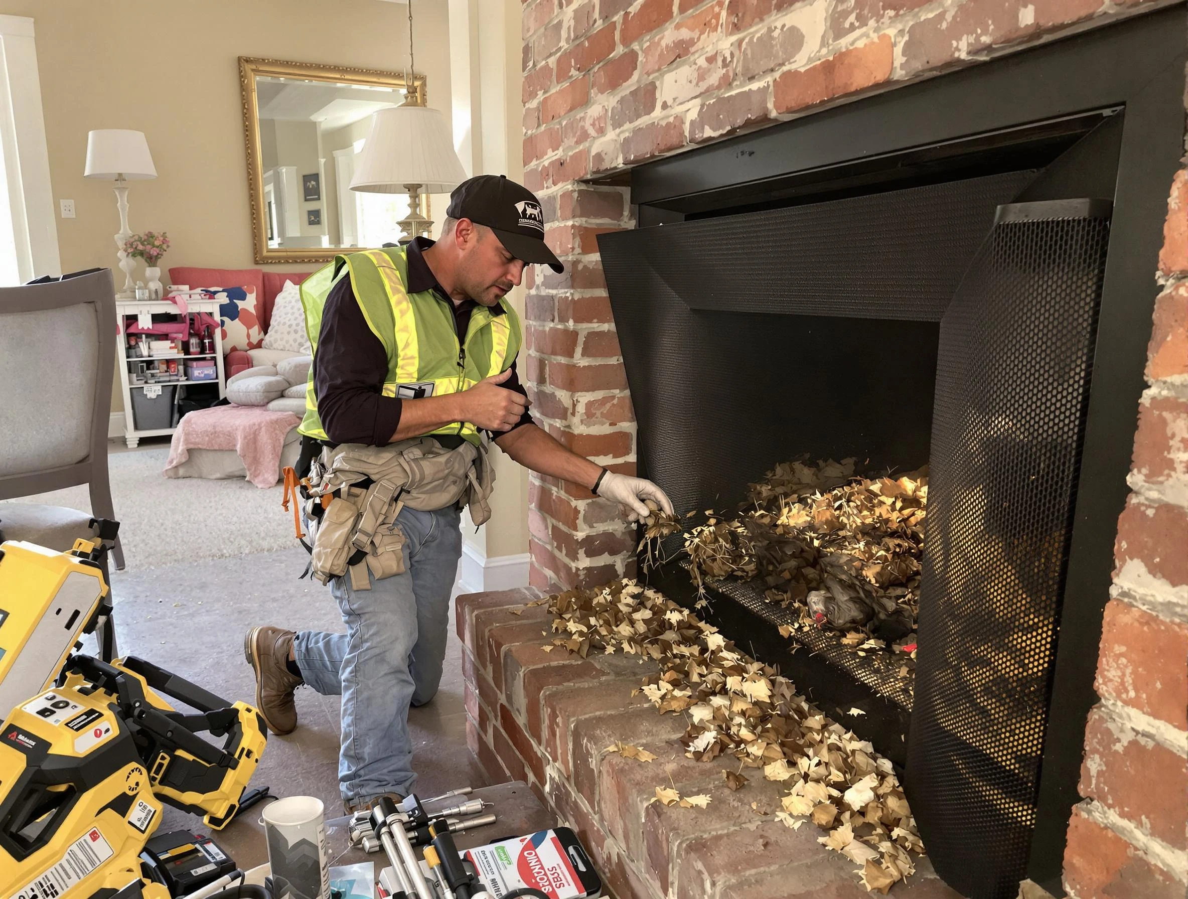 Safe screening installation by Watertown Town Chimney Sweep in Watertown Town, MA