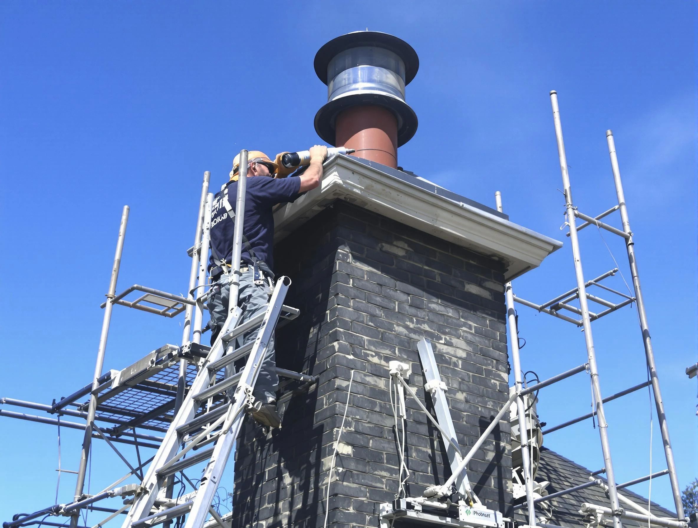 Sturdy chimney crown finished by Watertown Town Chimney Sweep in Watertown Town, MA