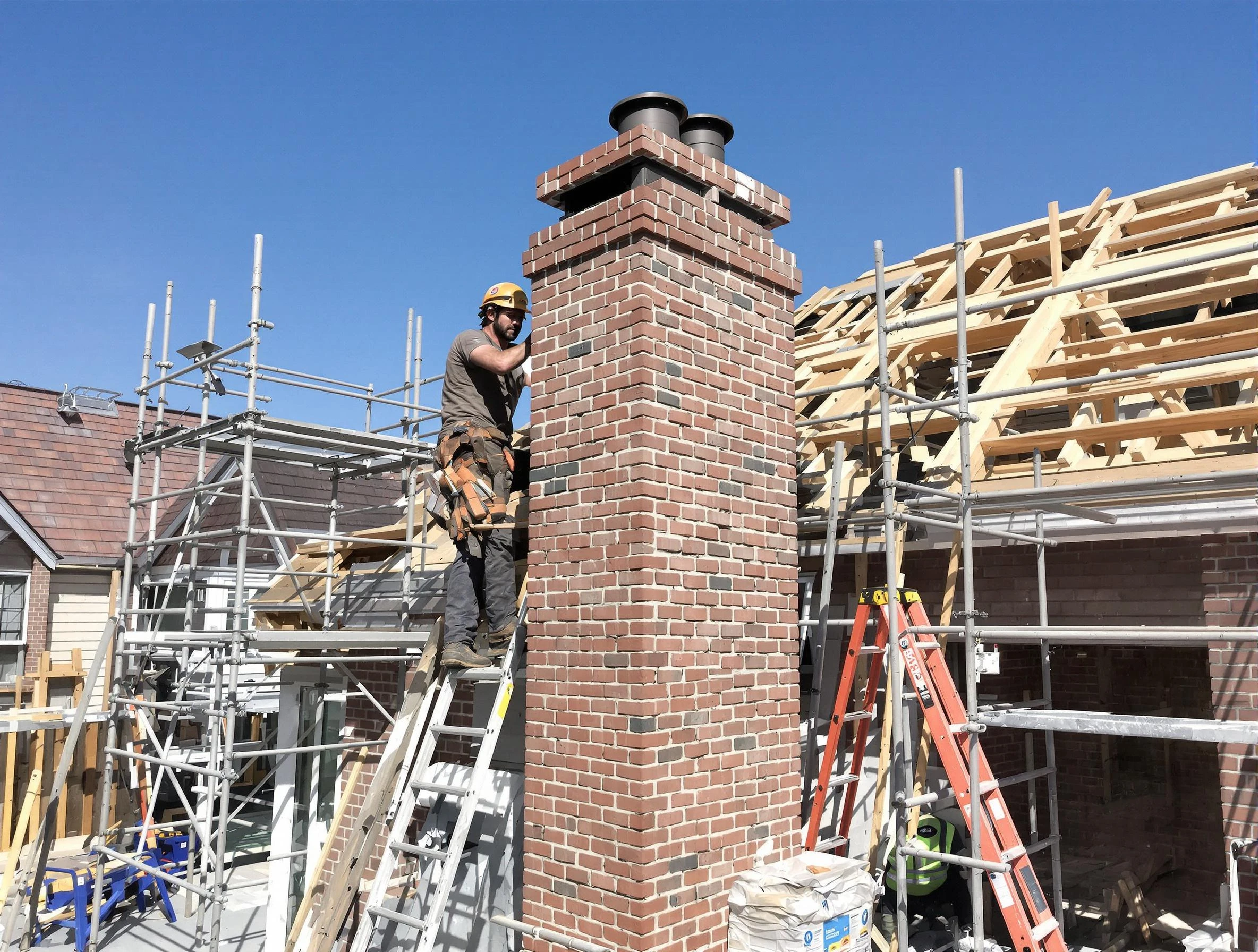 New chimney installation completed by Watertown Town Chimney Sweep in Watertown Town, MA