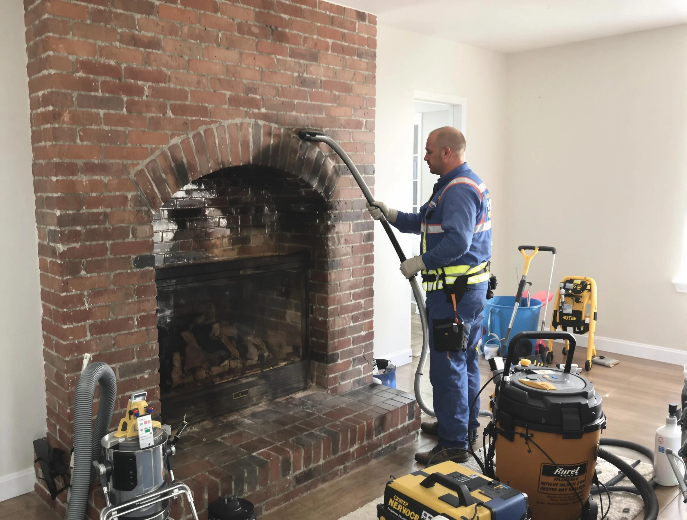 Watertown Town Chimney Sweep expert performing detailed chimney sweep in Watertown Town, MA